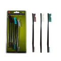 3pc 7" Double Ended Gun Cleaning Brush Set